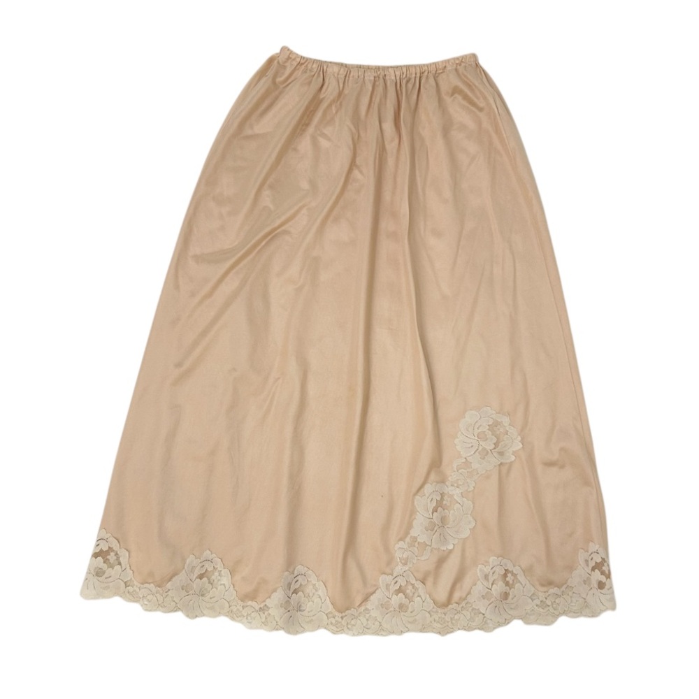 Vintage Van Raalte Opaquelon Half Slip Lace Trim